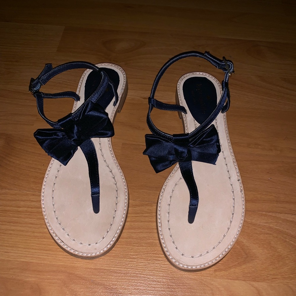 Navy Kate Spade Sandals